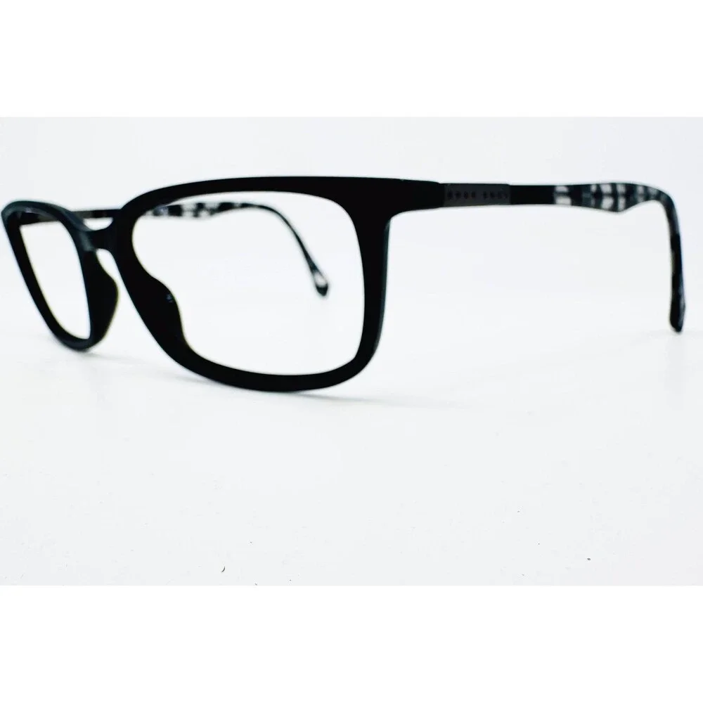 Hugo Boss Eyeglasses Mens Black New 0827 YV4 145 Full Rim Rectangle 51-17-145